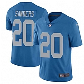 Nike Detroit Lions #20 Barry Sanders Blue Throwback NFL Vapor Untouchable Limited Jersey,baseball caps,new era cap wholesale,wholesale hats